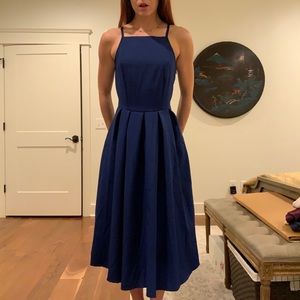 Navy Midi Dress